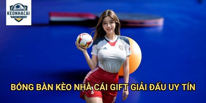 Bóng bàn Kèo nhà cái gift - Table tennis betting với tỷ lệ cược hấp dẫn 3 Bóng bàn Kèo nhà cái gift giải đấu uy tín